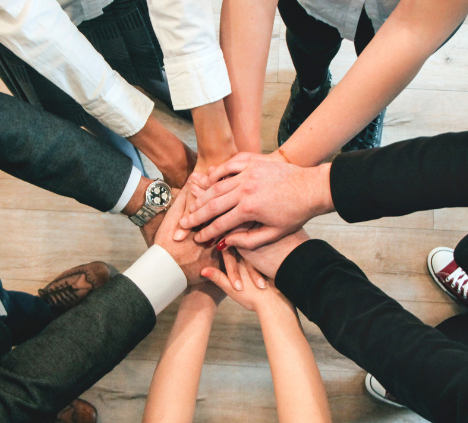 All hands work